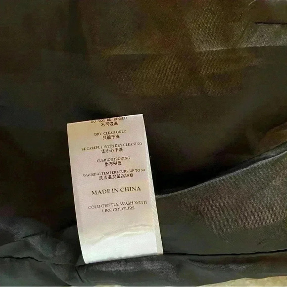 Laria Collection Women Dress Black-and-white Color Pockets Zip-Up Back Size 8 - Picture 10 of 15